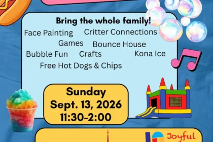 Community Fest 2026 flyer Community Fest 2026 flyer